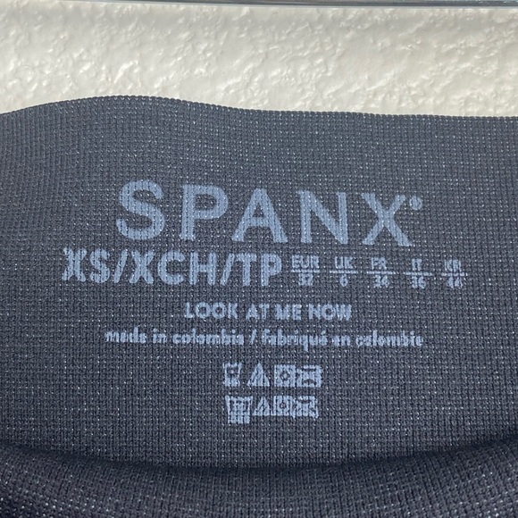 Spanx Seamless Track Stripe Leggings in Graphite Dust - Size XS, New with tags - Picture 7 of 9